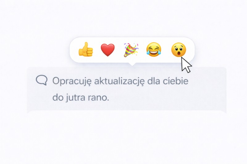 Ilustracja funkcji RetroAppSuite na landingu secure team communication pl