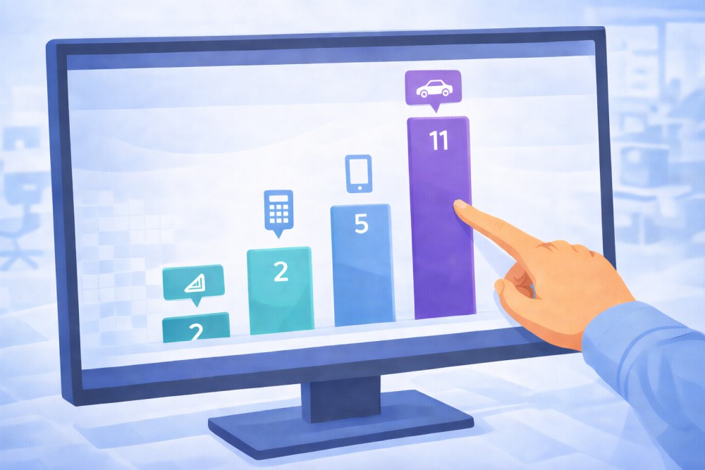 Ilustracja funkcji RetroAppSuite na landingu team feedback pl