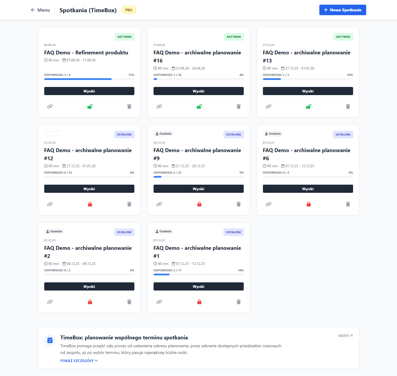 TimeBox - pełna instrukcja wyboru wolnego terminu spotkania